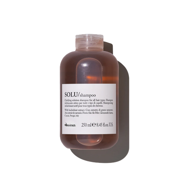 Активно освежающий шампунь для глубокого очищения волос Davines Solu Clarifying Solution Shampoo