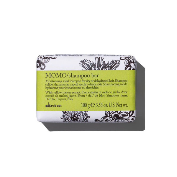 Твёрдый шампунь для глубокого увлажнения волос Davines Essential Haircare Momo Shampoo Bar