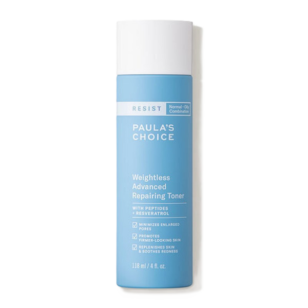Антивозрастной легкий тоник с пептидами Resist weightless advanced repairing toner