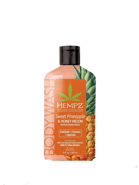 Гель для душа "Ананас и медовая дыня" HEMPZ