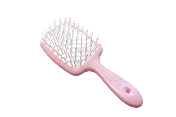 Расческа Janeke Superbrush (Pink And White)
