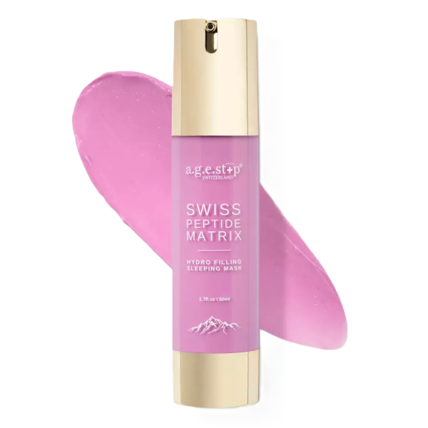 Ночная маска для лифтинга и эластичности кожи SWISS PEPTIDE MATRIX HYDRO FILLING SLEEPING MASK AGESTOP