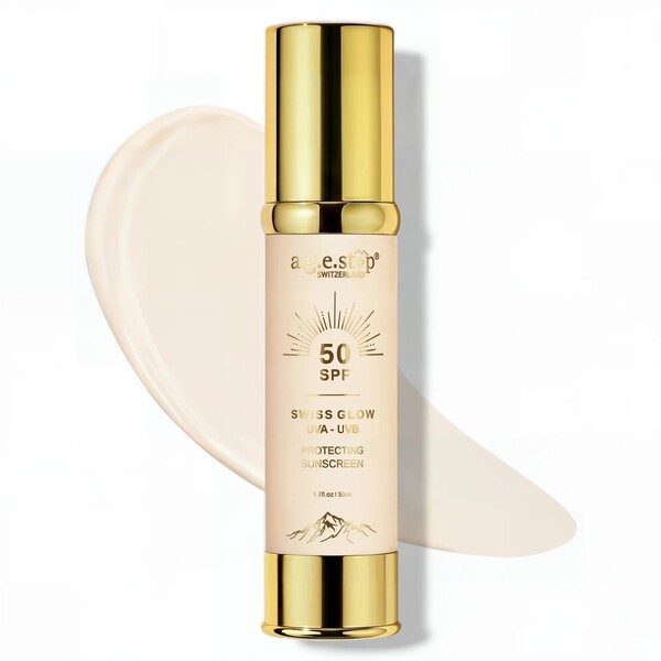 Крем для лица SWISS GLOW UVA-UVB PROTECTING SUNSCREEN SPF50