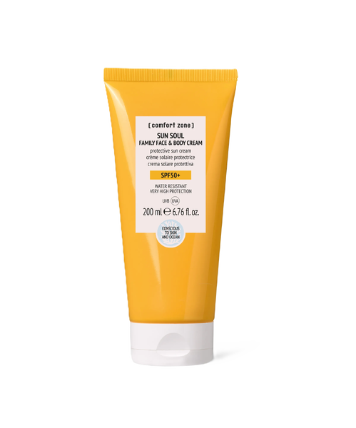 SUN SOUL СОЛНЦЕЗАЩИТНЫЙ ВОДОСТОЙКИЙ КРЕМ ДЛЯ ВЗРОСЛЫХ И ДЕТЕЙ SPF50+