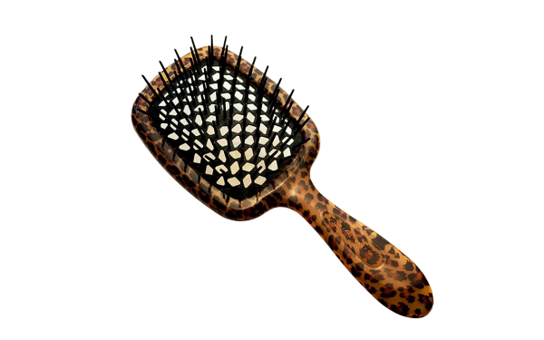 Расческа Janeke Superbrush леопард