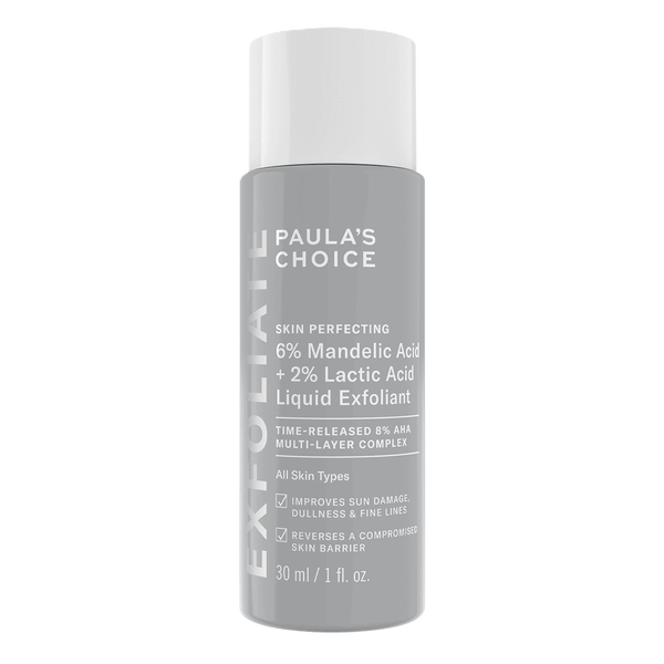 Эксфолиант с миндальной и молочной кислотой Skin Perfecting 6% Mandelic Acid+2% Lactic Acid Liquid Exfoliant